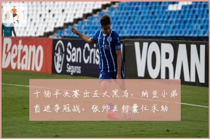 十场半决赛出五大黑马，纳豆小弟首进争冠战，张帅丢行囊忙求助